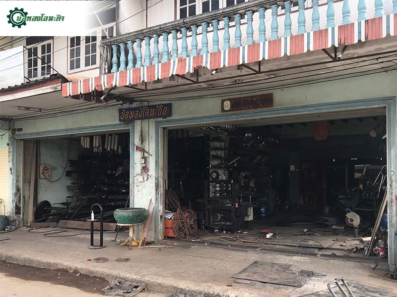 ร้านดัดเหล็ก บ่อท่อโลหะกิจ